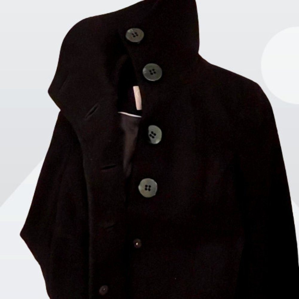 XS Black Peacoat 🧥
